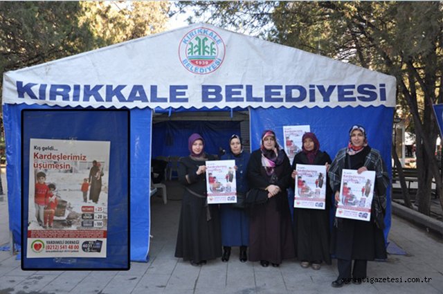 Kardeşlerimiz üşümesin