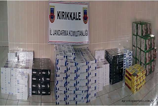 Kargo Aracında Kaçak Sigara ve Çay Ele Geçirildi