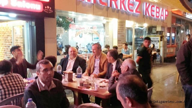 Kasaplar iftarda buluştu