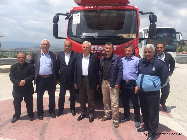 Keskin’e hibe  itfaiye aracı