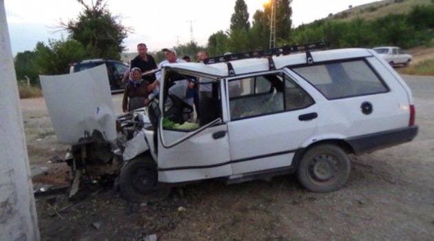 Kırıkkale'de Kaza: 5 Yaralı