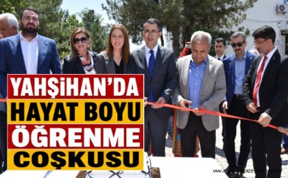 Yahşihan’da hayat boyu öğrenme coşkusu