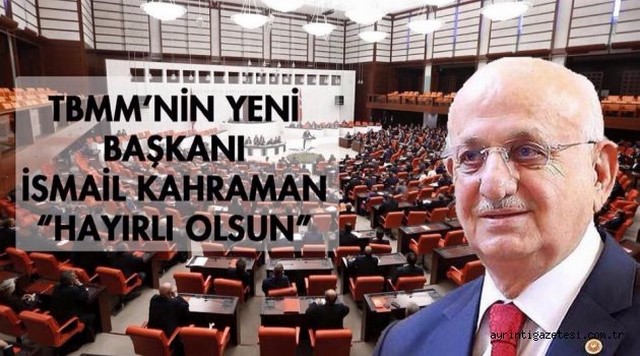 MECLİS BAŞKANI SEÇİLDİ