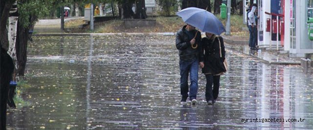 Meteoroloji'den yağış uyarısı!
