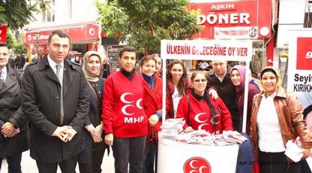MHP'Lİ KADINLAR KIRIKKALE'Yİ ADIM ADIM GEZDİLER