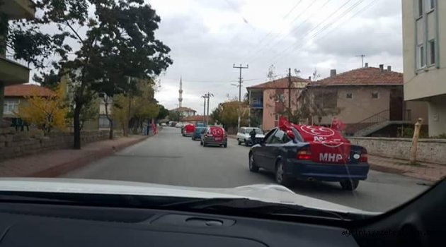 MHP'den ARAÇ KONVOYU