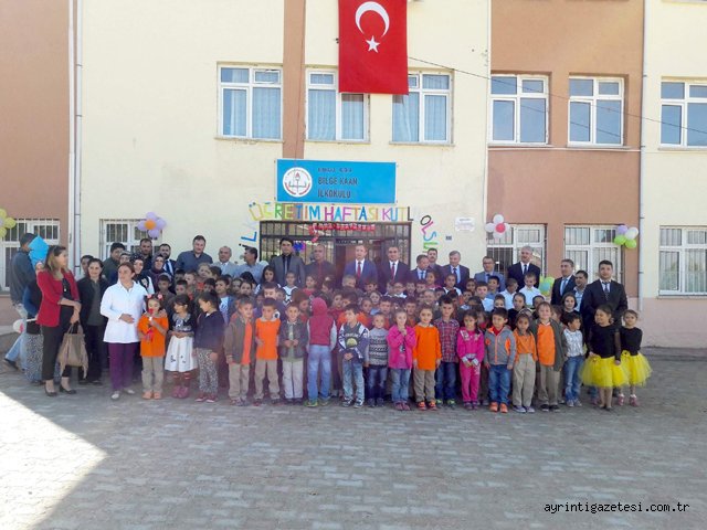 Miniklerden ilköğretim haftası