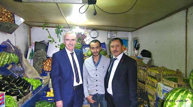 Saadet Adayları Esnafları Ziyaret Etti