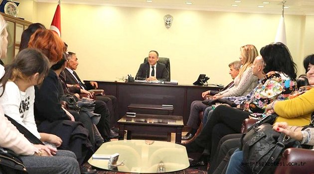 Saygılı Yabancı Ziyaretçileri Ağırladı