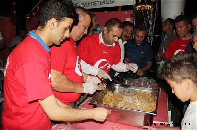 Şehitler için helva