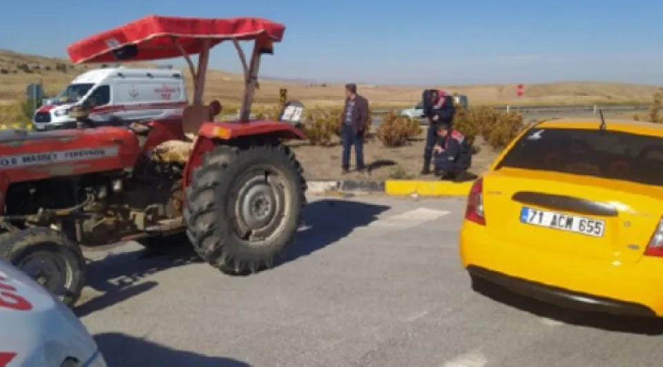 Trafik kazasında 1 ölü 1 yaralı