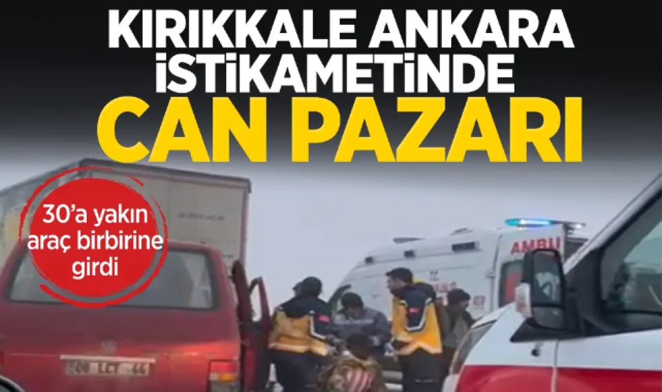 Kırıkkale Ankara istikametinde can pazarı