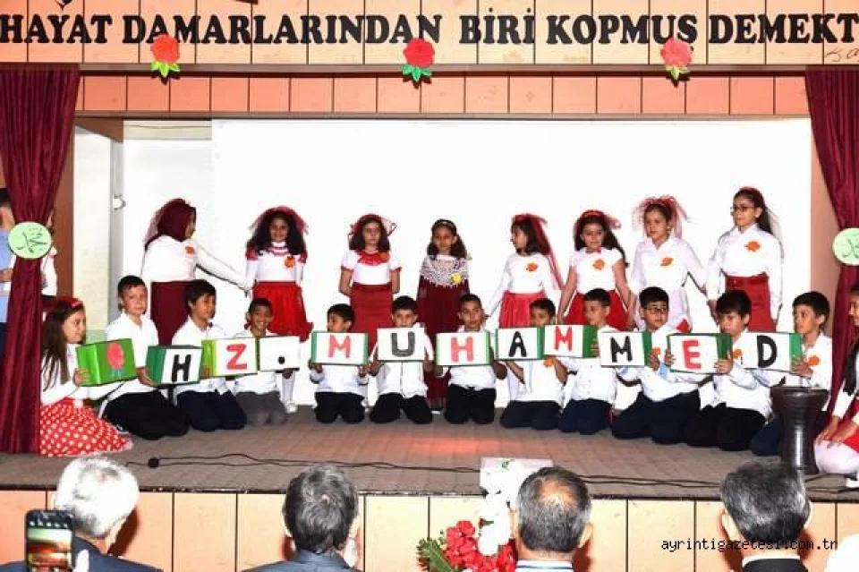ÖĞRENCİLER PEYGAMBER SEVGİSİNİ ANLATTI