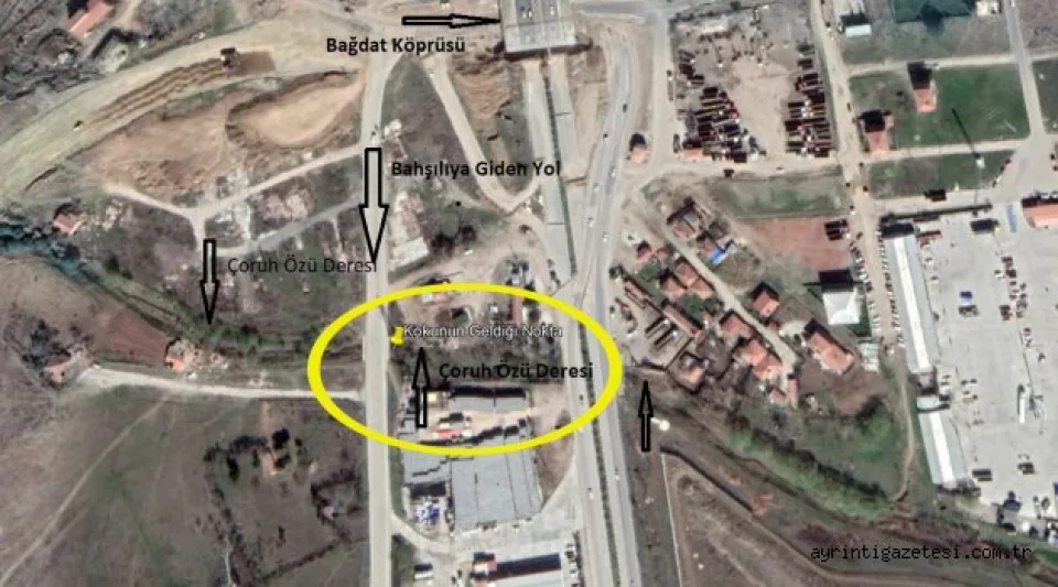 GAZ KOKUSUNUN KAYNAĞI BURASI 