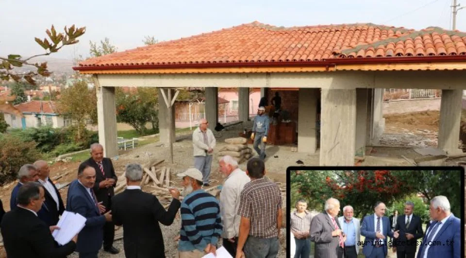 MAHALLE KONAKLARININ YAPIMI 4 MAHALLE DE SÜRÜYOR 