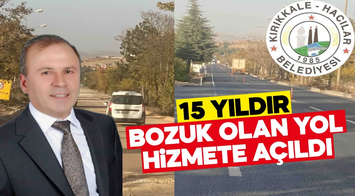 15 yıllık sorun çözüldü