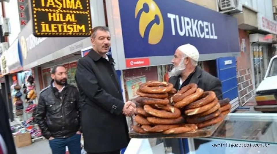 Öztürk’den cadde esnafına teşekkür 