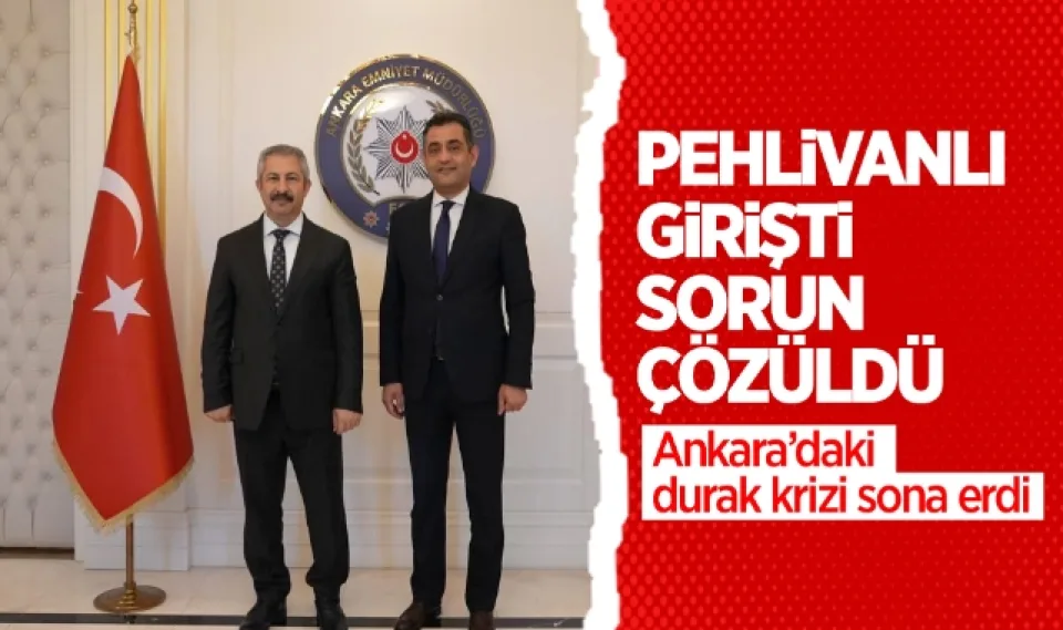 Pehlivanlı Girişti, Sorun Çözüldü: Ankara'daki Durak Krizi Sona Erdi 