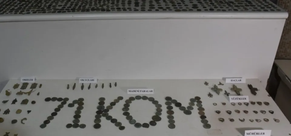 Kırıkkale'de tarihi eser operasyonu 2 kişi yakalandı