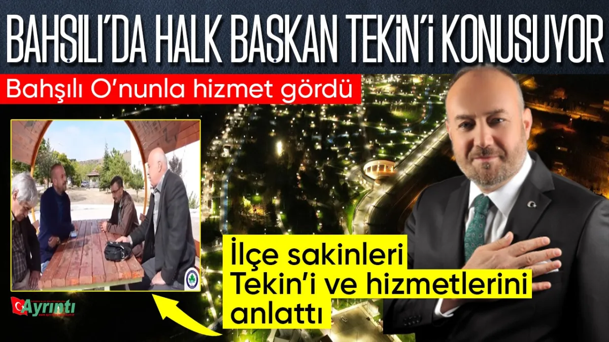 Bahşılı O'nunla belediye hizmeti gördü