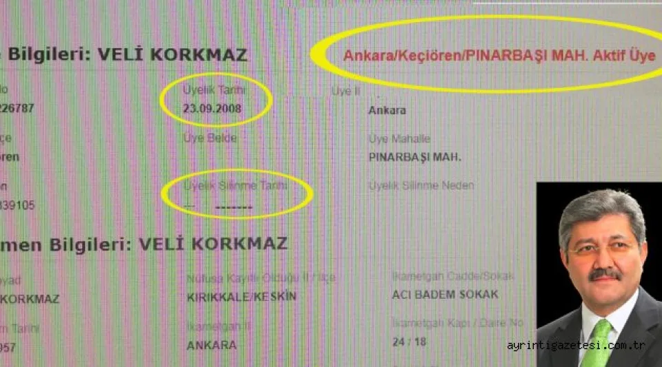 DEDİKODULARA NOKTA KOYAN BELGE 