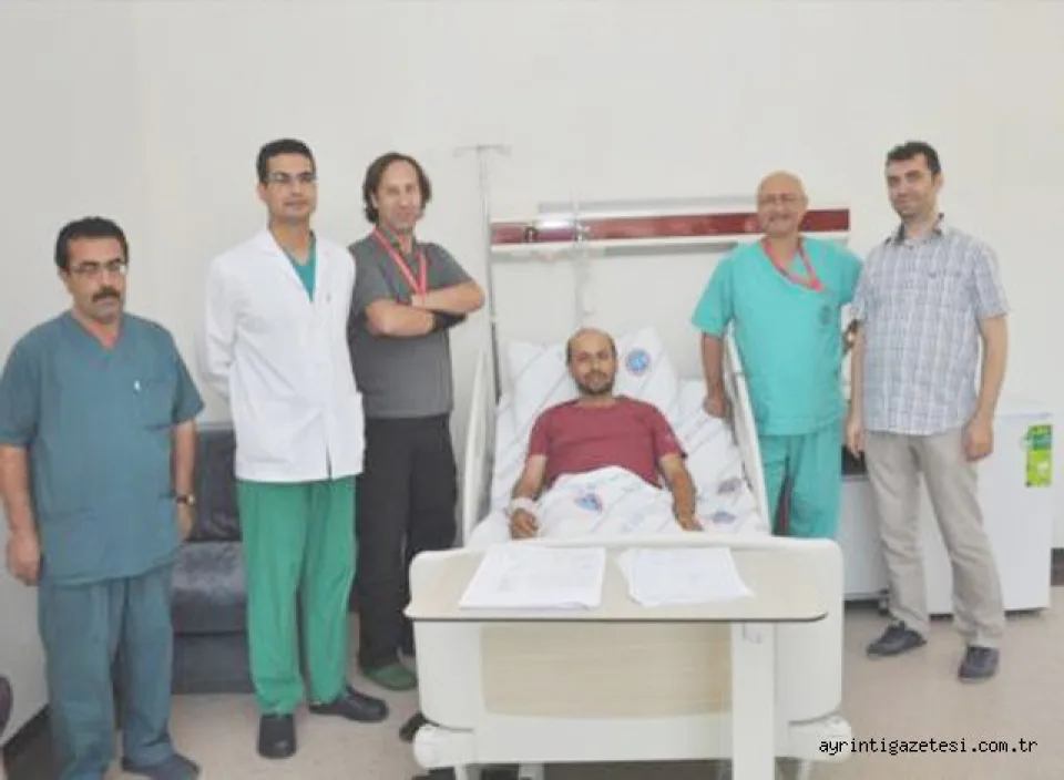 İlk kez laparoskopik yöntem uygulandı