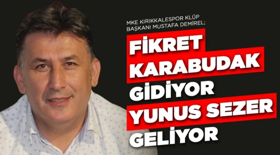 FİKRET KARABUDAK STADININ ADI DEĞİŞİYOR