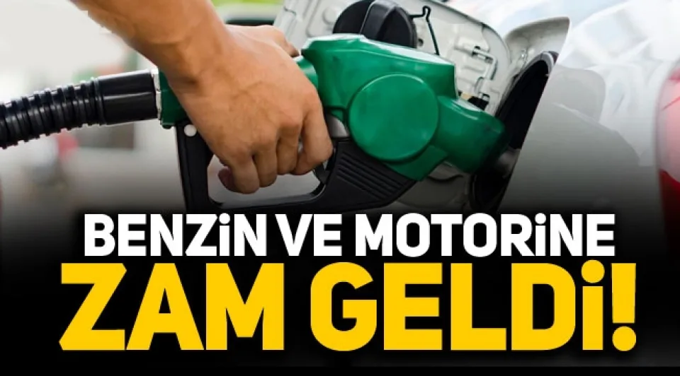 Benzin ve Motorine Bir Zam Daha