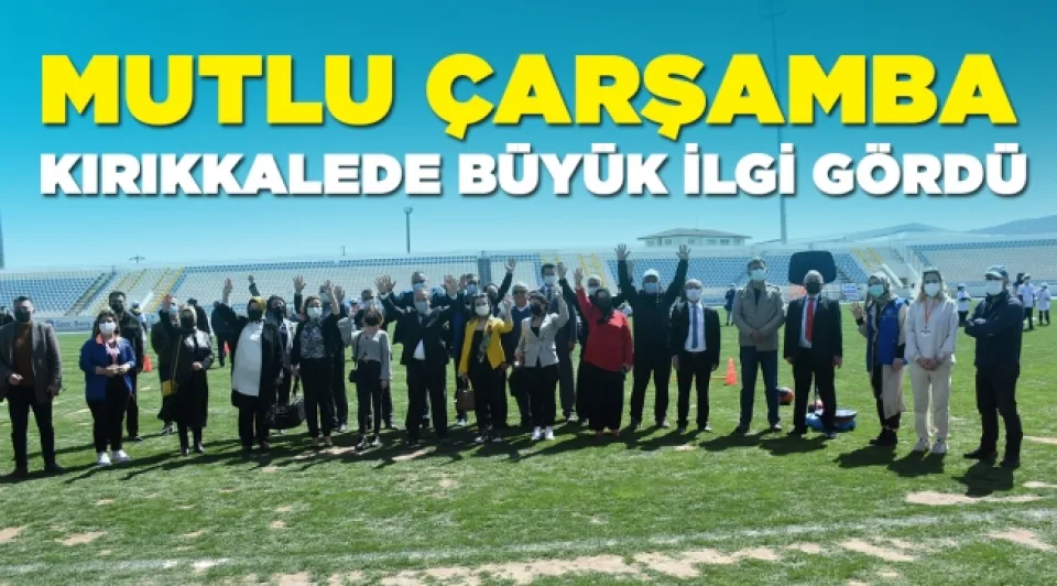 MUTLU ÇARŞAMBA  KIRIKKALEDE BÜYÜK İLGİ GÖRDÜ