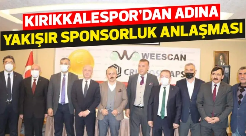 Kırıkkalespor'dan adına yakışır sponsorluk anlaşması