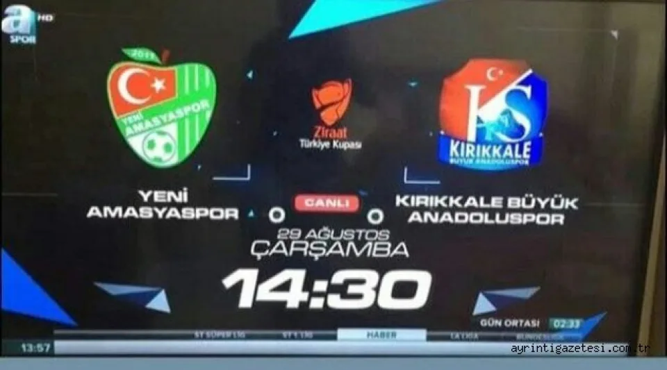 KIRIKKALESPOR'UN MAÇI NAKLEN A SPOR'DA 