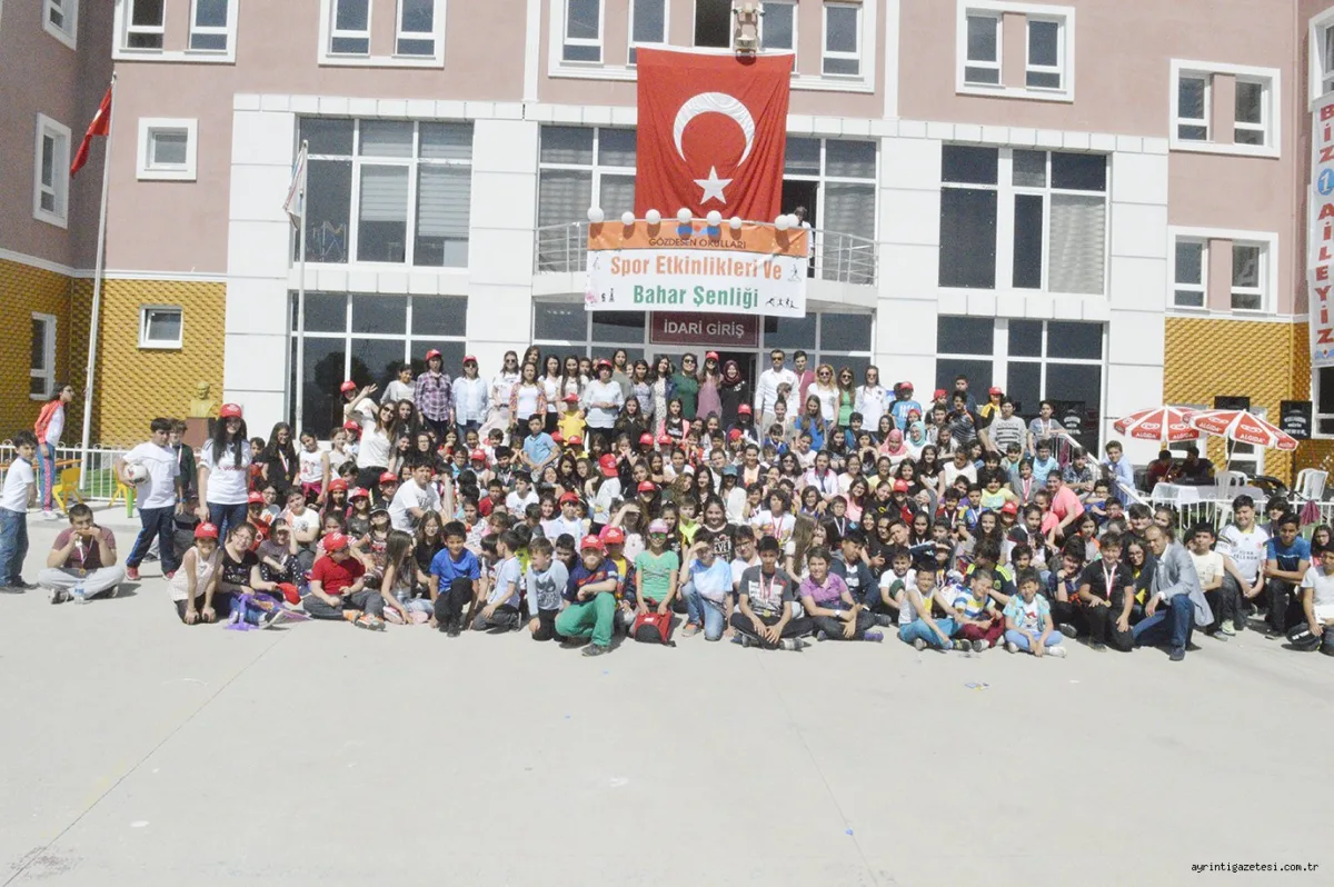 Özel Gözdesen Kolejinde bahar şenliği