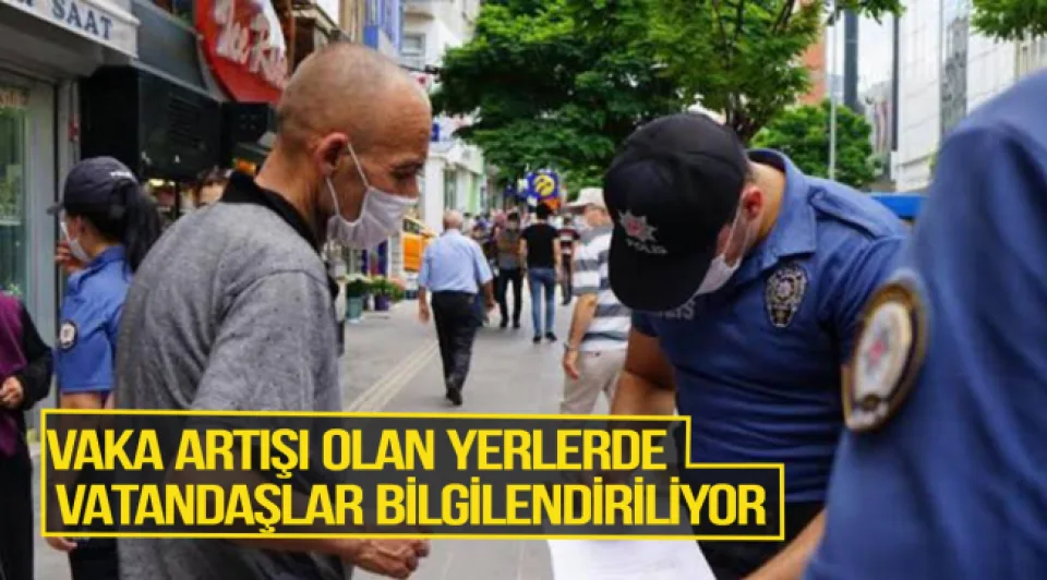 Virüsün Yoğun olduğu Bölgelerde Sms ile Bilgilendirme Yapılacak