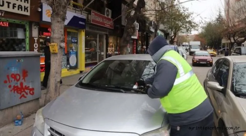 PARKOMAT UYGULAMASI PAZARTESİ BAŞLIYOR