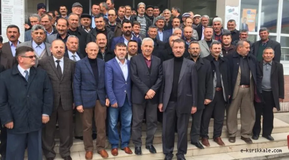 Abdullah ÖZTÜRK Muhtarlarla İstişare Yaptı