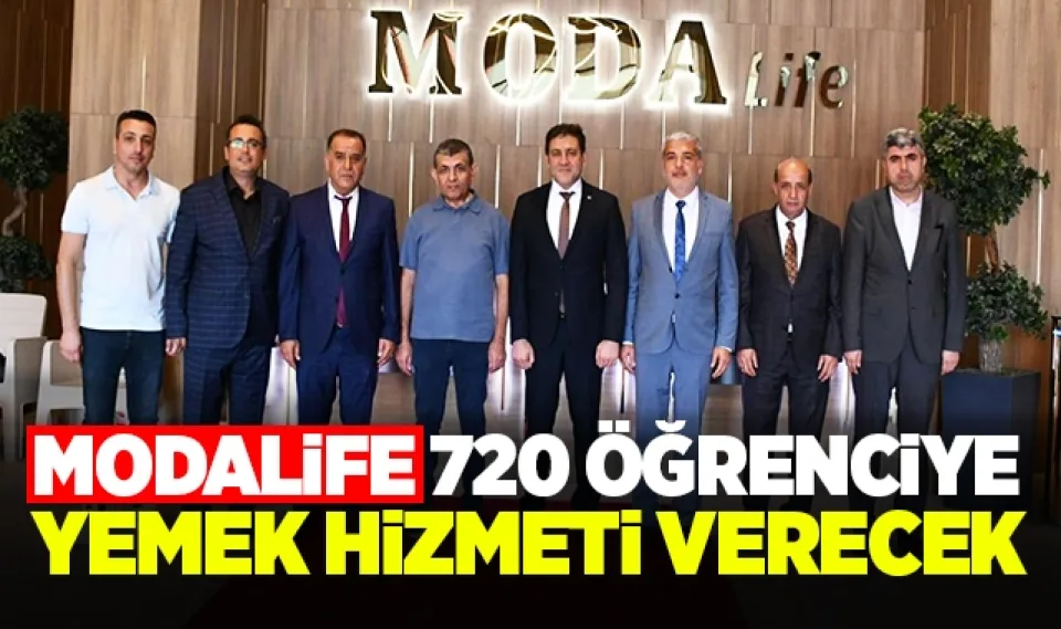 Modalife 720 öğrenciye yemek hizmeti verecek