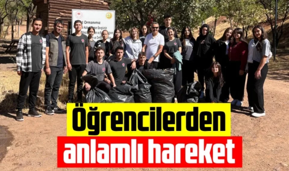 Öğrencilerden Anlamlı Hareket 