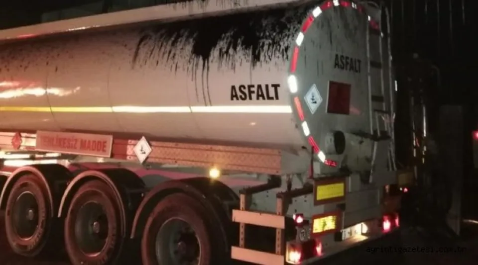 OSB'DE TANKER PATLADI; YARALILAR VAR