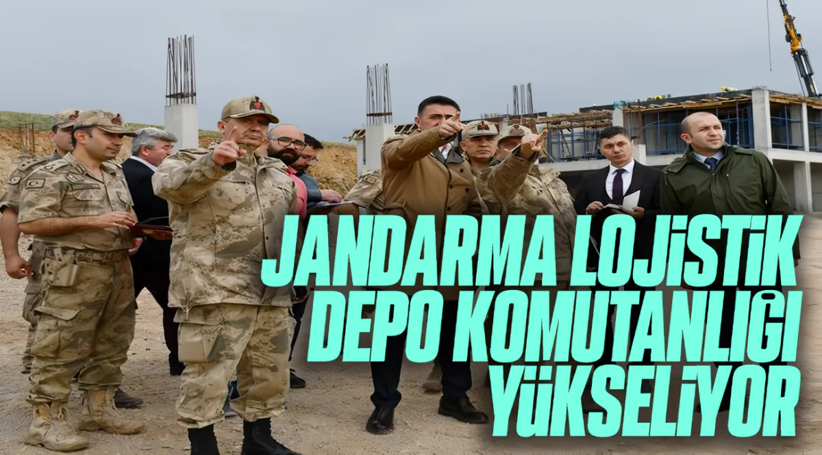 Jandarma Lojistik Depo Komutanlığında Çalışmalar Sürüyor