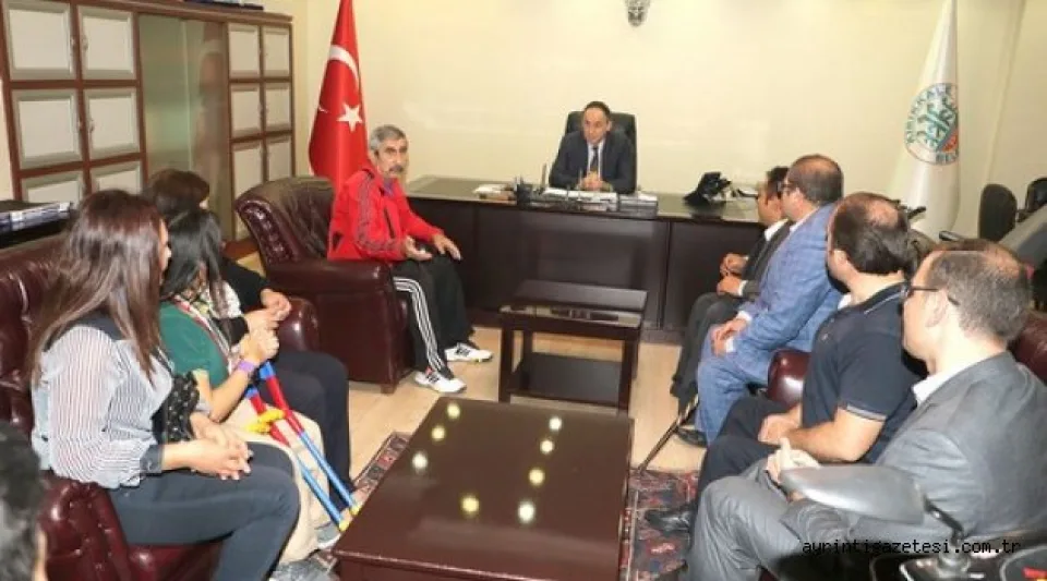 Engelli sporcularımız bizim için çok değerli