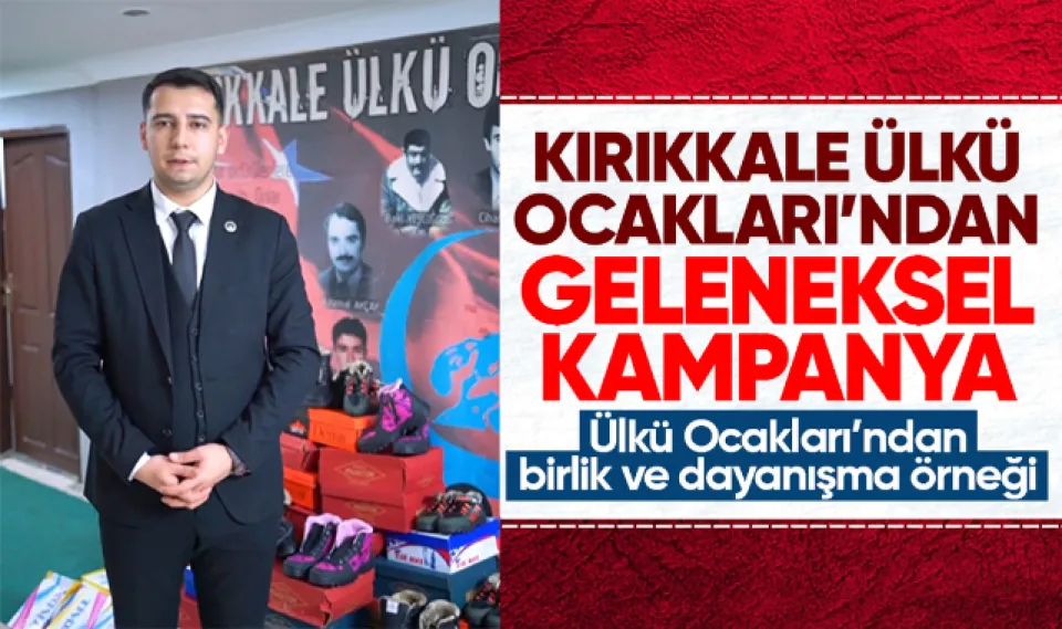 Kırıkkale Ülkü Ocakları'ndan geleneksel kampanya