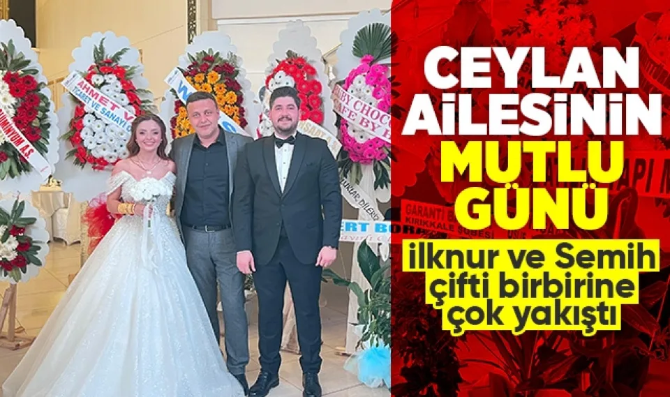 Ceylan ailesinin mutlu günü
