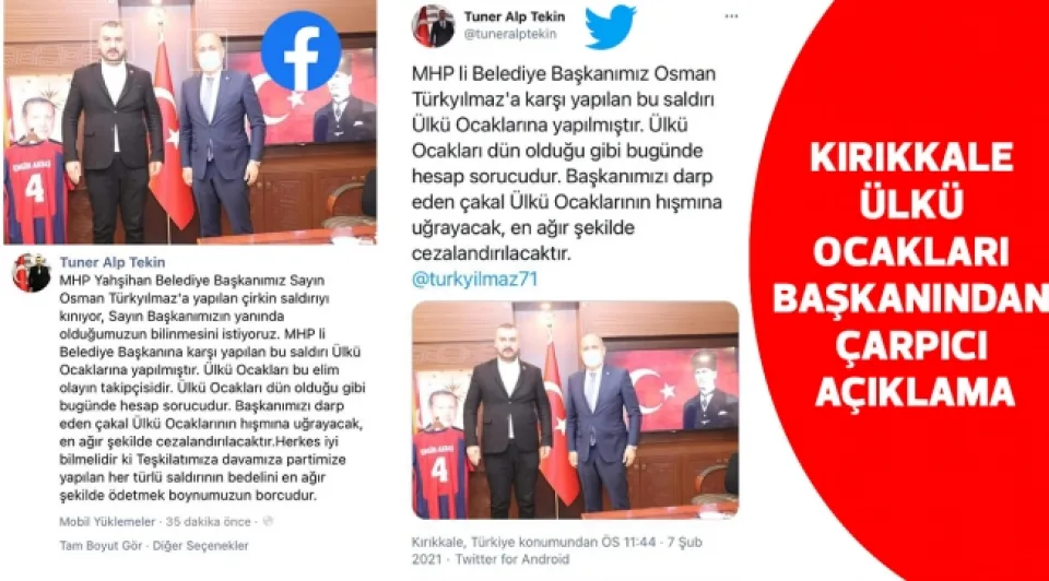 KIRIKKALE ÜLKÜ OCAKLARI BAŞKANINDAN ÇARPICI AÇIKLAMA