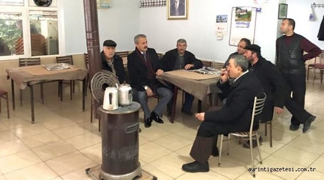 Sungur, esnafları ziyaret etti