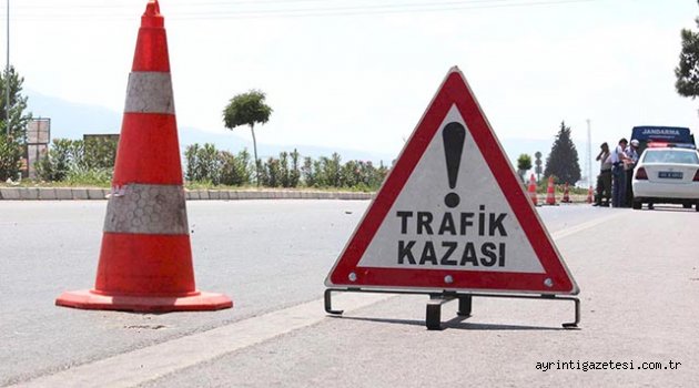 Trafik kazası 10 yaralı