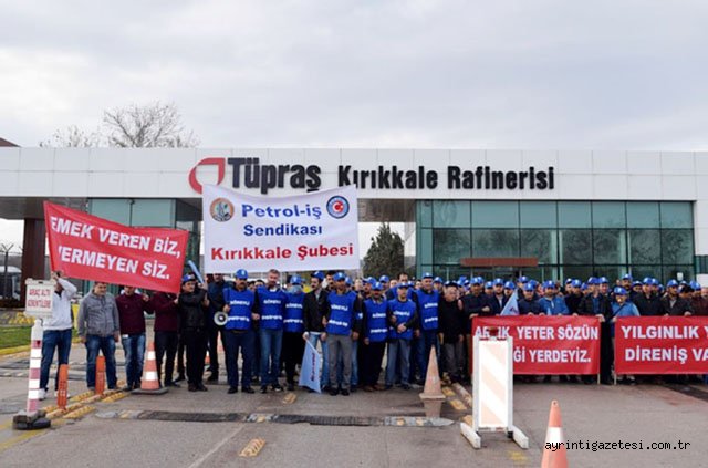 Tüpraş ile Petrol-İş Anlaştı!