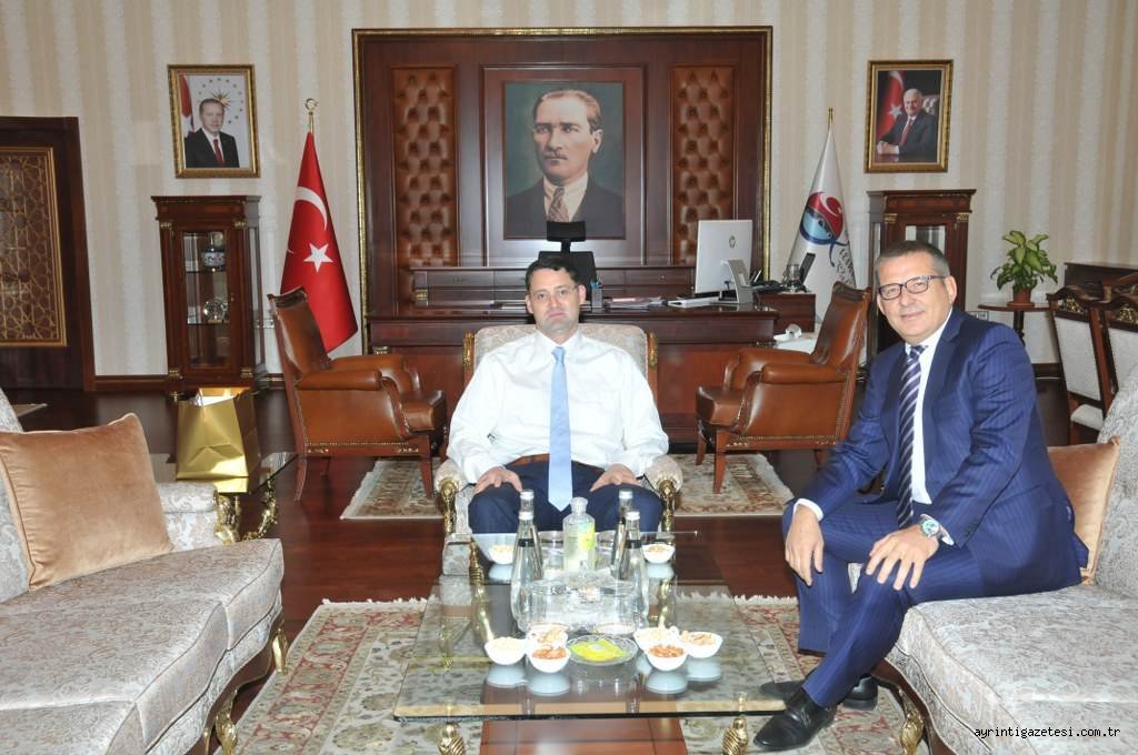 Uzeli Haktankaçmaz’ı ziyaret etti