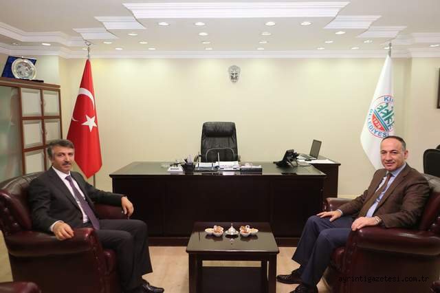 Vali Vekili Ünlüer, Belediyeyi  ziyaret etti