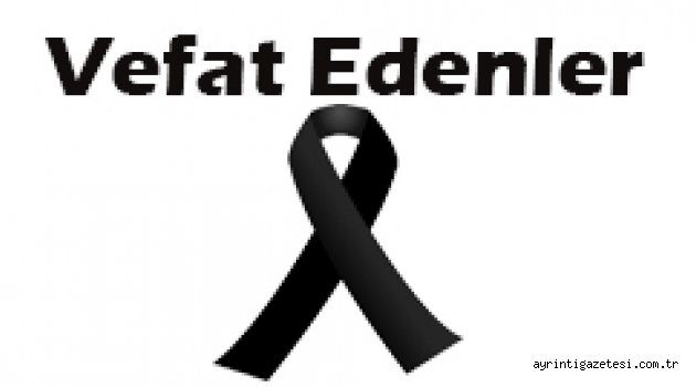 Vefat edenler